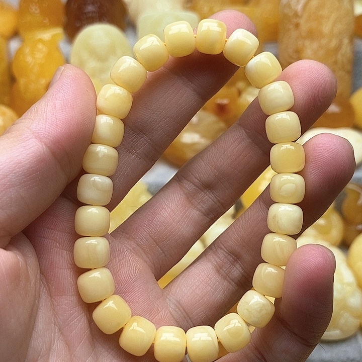 未镶嵌颈饰琥珀琥珀蜜蜡手串