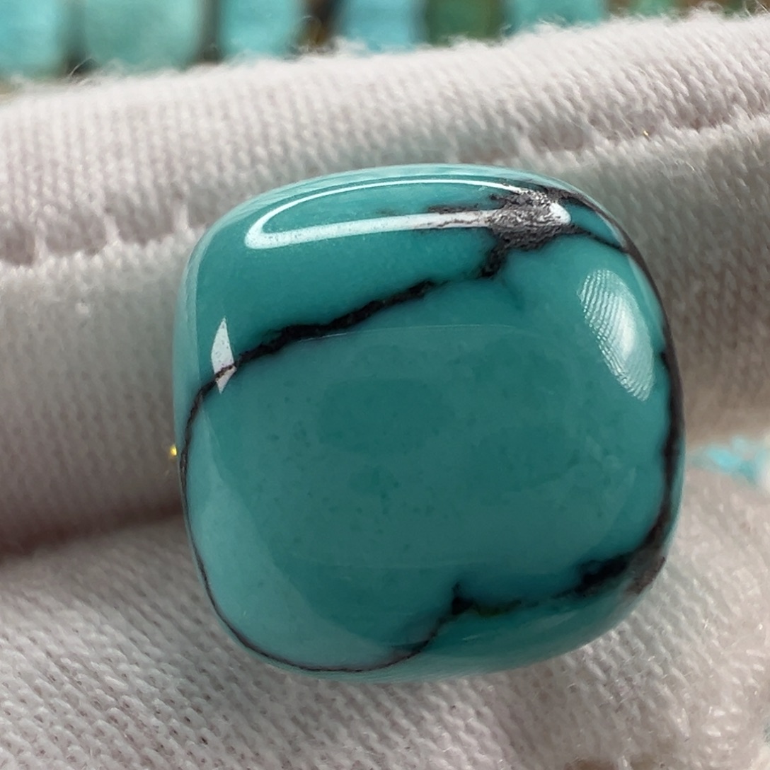 未镶嵌绿松石配饰13.5mm
