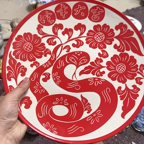 。。摆件。。烧制的问题都是正常的哦