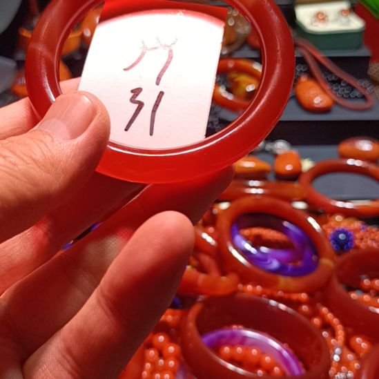 玛瑙/玉髓手镯未镶嵌