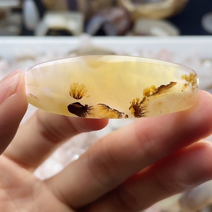 玛瑙/玉髓合金颈饰