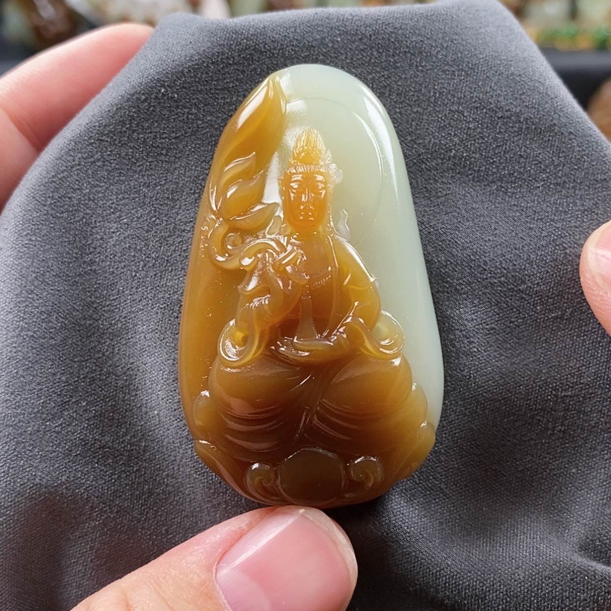 【闪购商品】和田玉（糖玉）未镶嵌颈饰