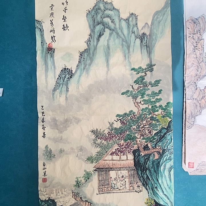 国画三尺手绘作品