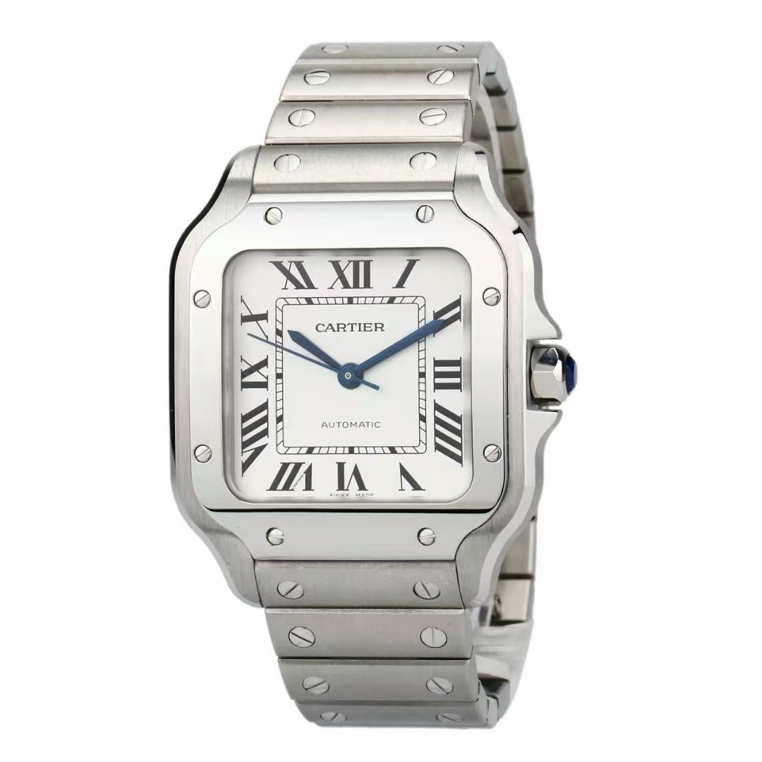 99新 Cartier/卡地亚 卡地亚山度士系列WSSA0010自动机械表手表