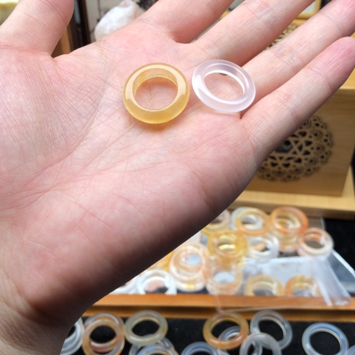 一***ㅤ玛瑙/玉髓未镶嵌戒指