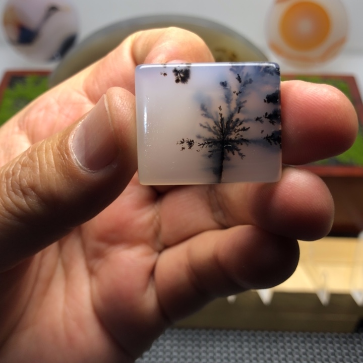 玛瑙/玉髓未镶嵌海洋玉髓象形花片