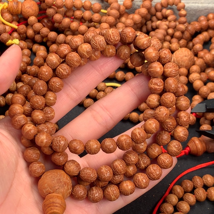 白***卓凤眼菩提吊坠凤眼