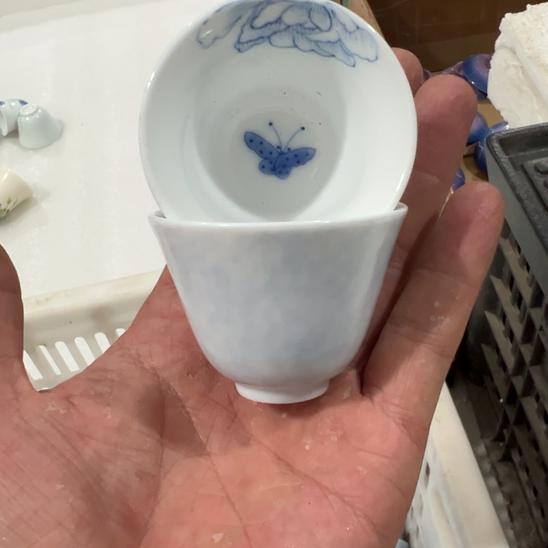 两个！库存茶具部分瑕疵介意勿拍！