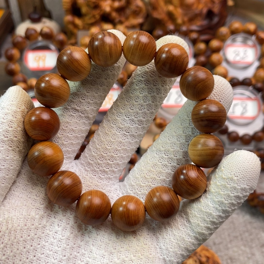 柏木（崖柏）1.5黑油蚕丝纹