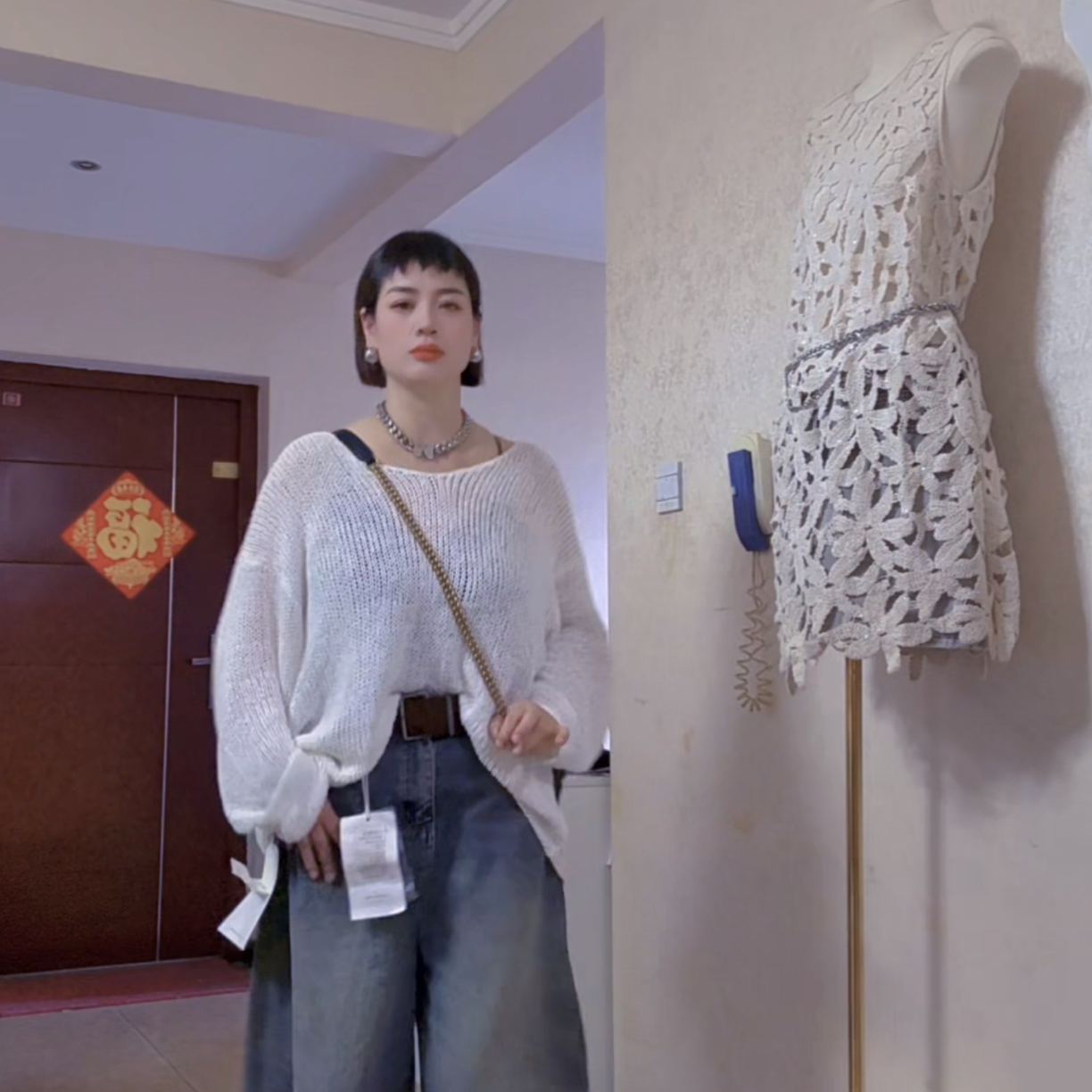 miss王小众设计时髦女装速干面料