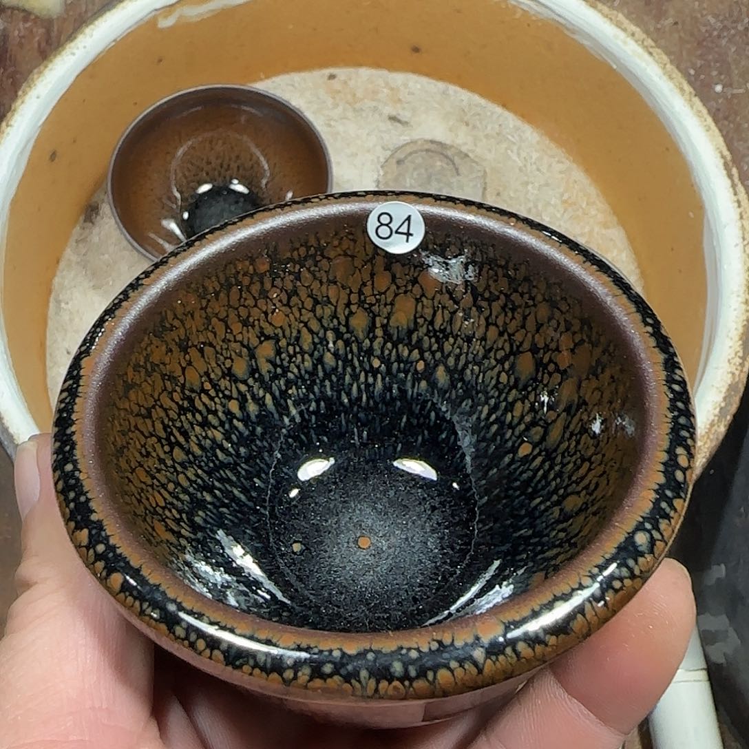茶盏印春堂柴烧建盏