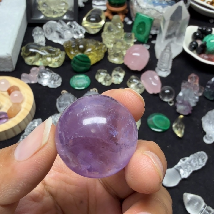 未镶嵌颈饰水晶水晶