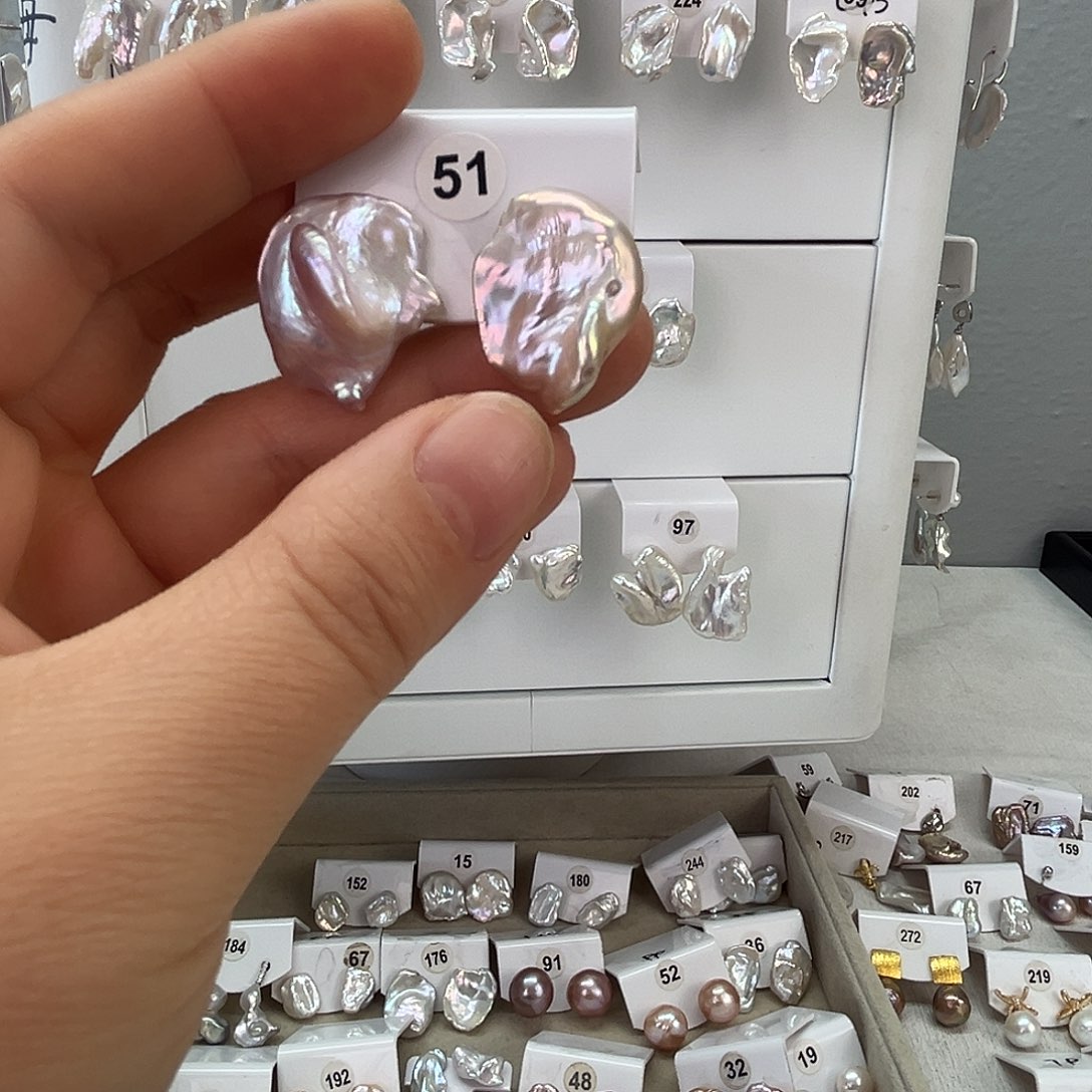 雪***子非金属925银淡水51