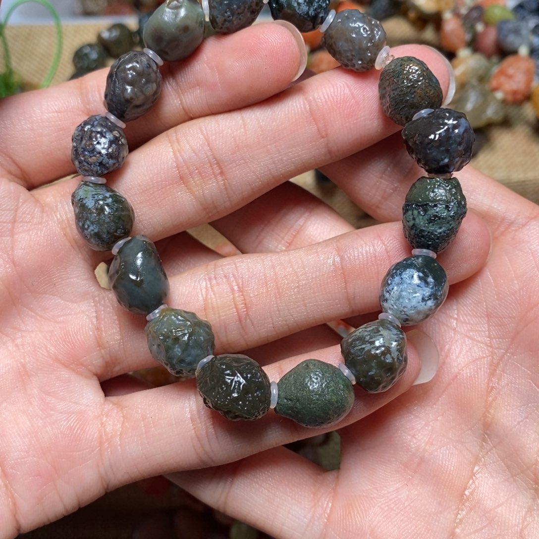 玛瑙/玉髓手链合金