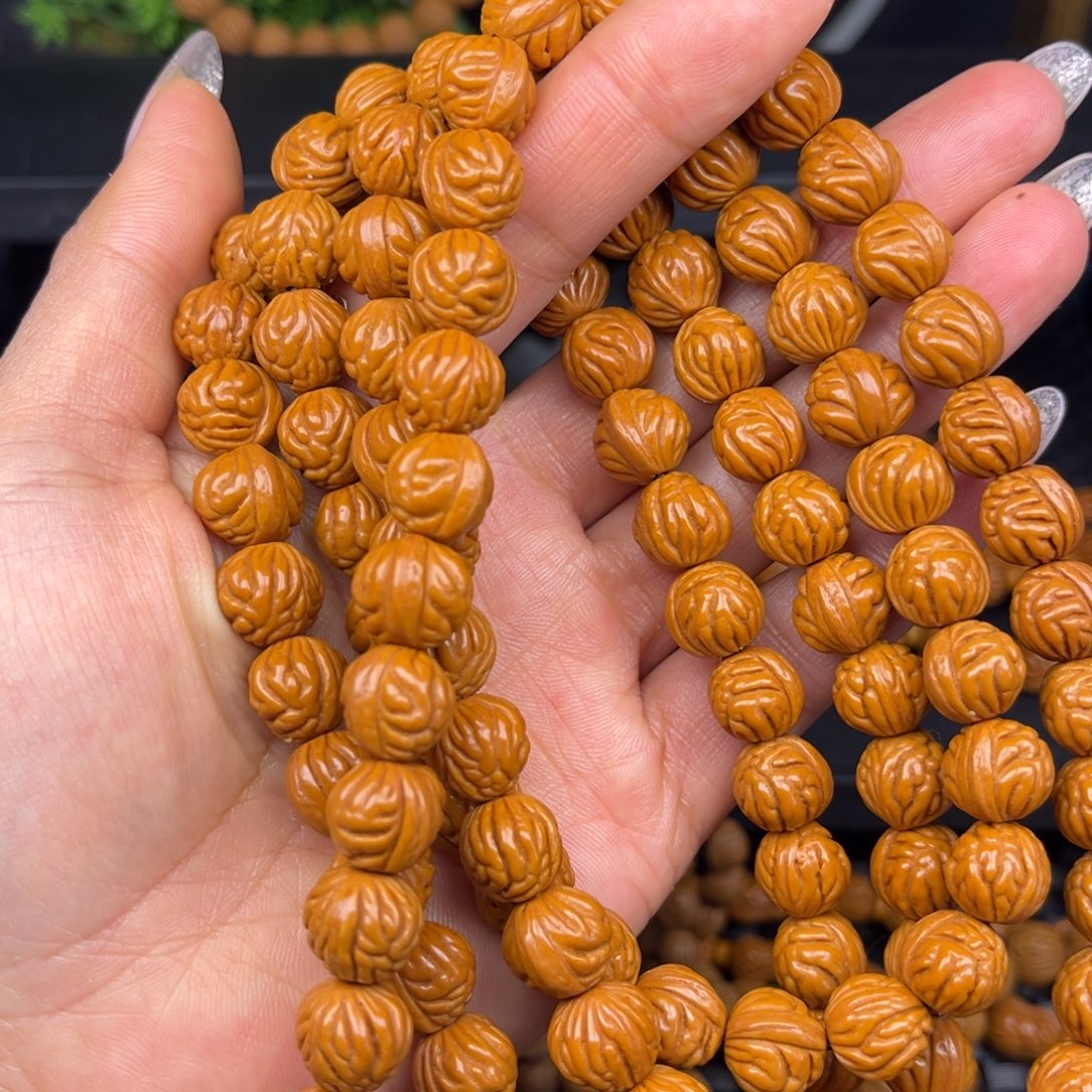 文玩核桃吊坠小金豆脖挂