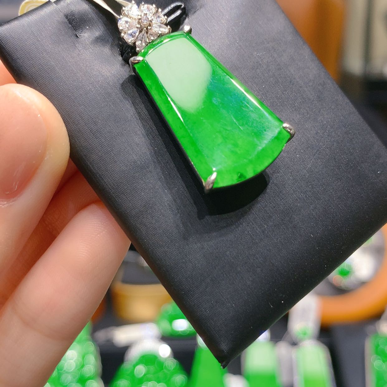 【闪购商品】颈饰未镶嵌翡翠5柒姐