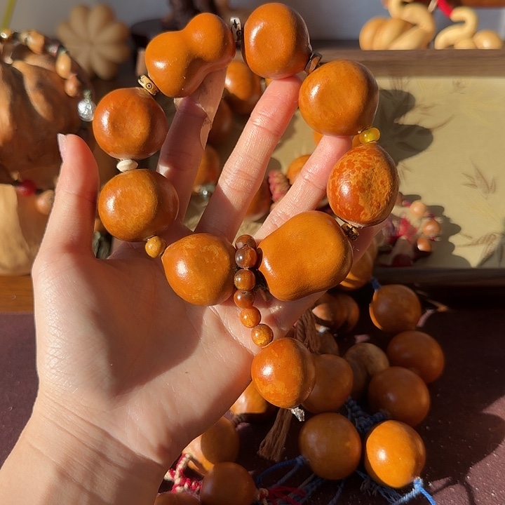 G***e花叶手持手串老皮