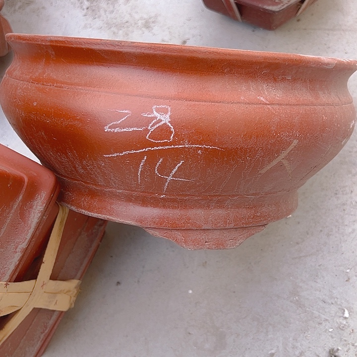 紫砂花盆特价清仓处理