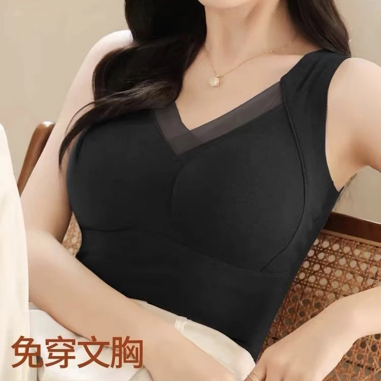 石墨烯8803保暖百搭舒适无痕背心