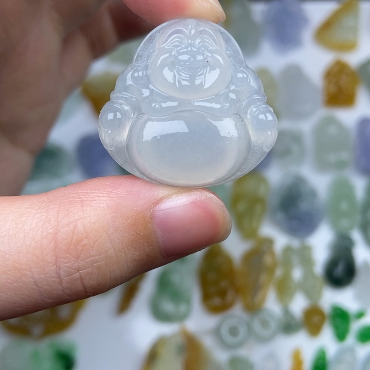 定制翡翠未镶嵌佛