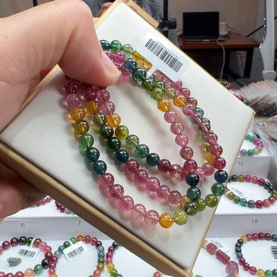 手串碧玺未镶嵌6mmmmmmmmmm