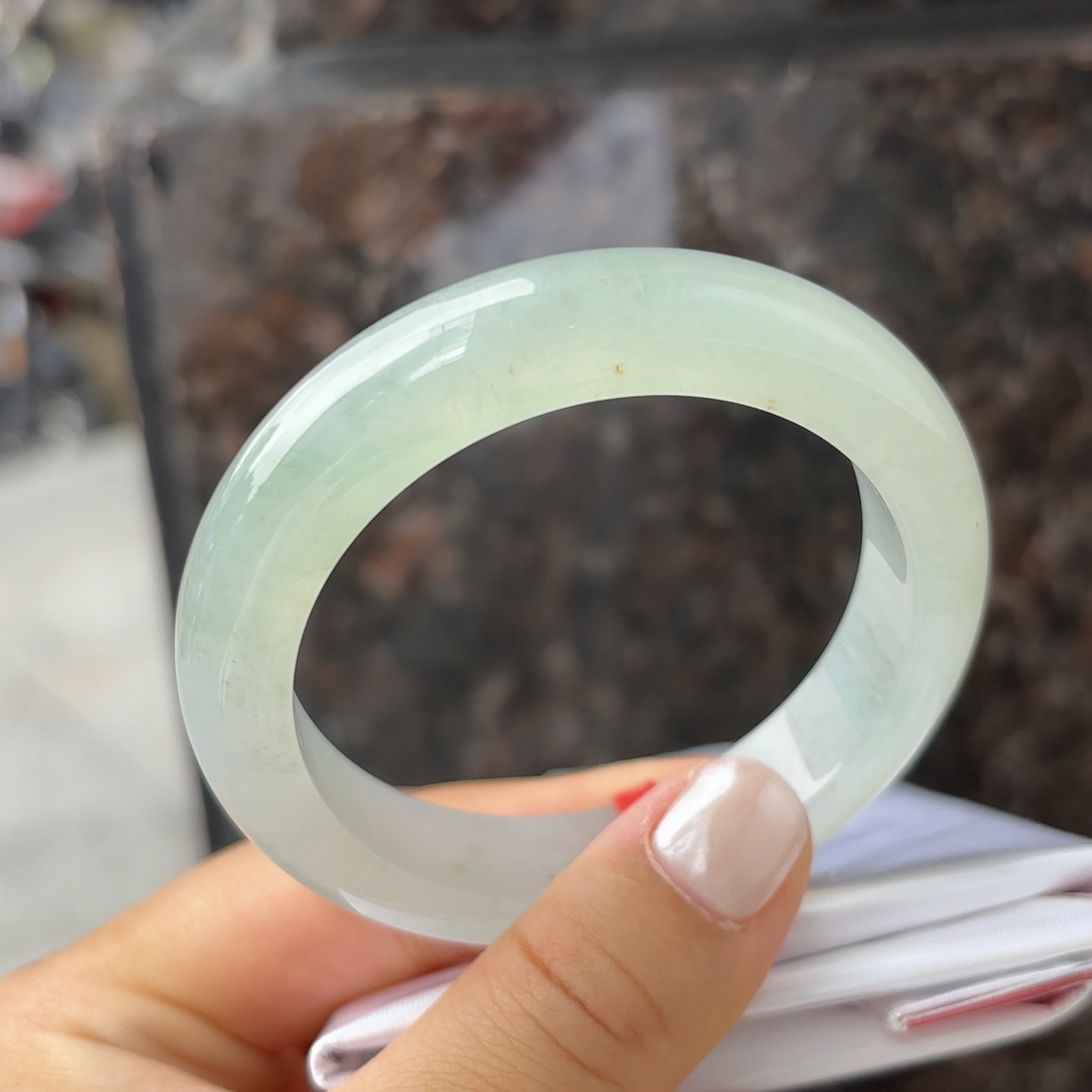ML（上新）五十三翡翠A货手镯