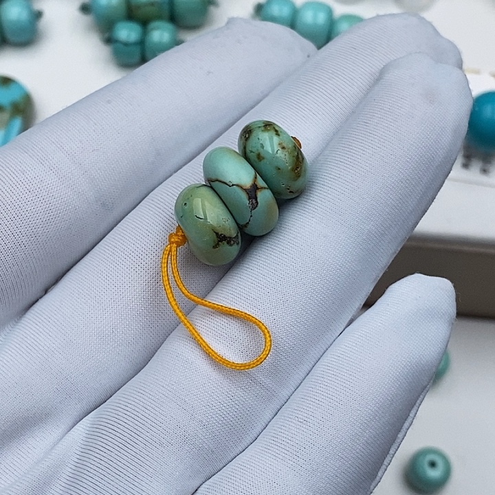 绿松石未镶嵌平安扣