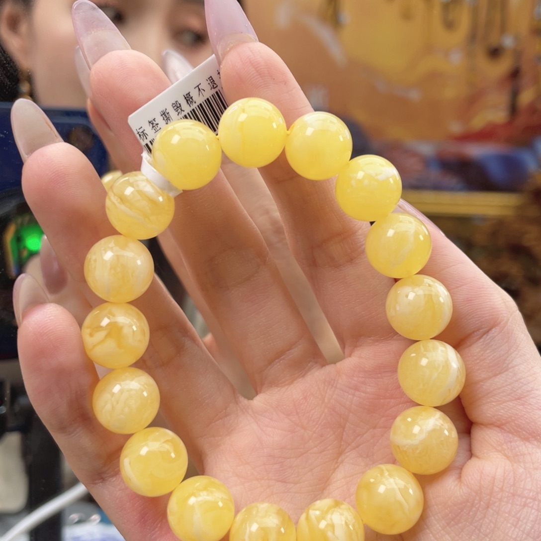 琥珀项圈未镶嵌琥珀蜜蜡