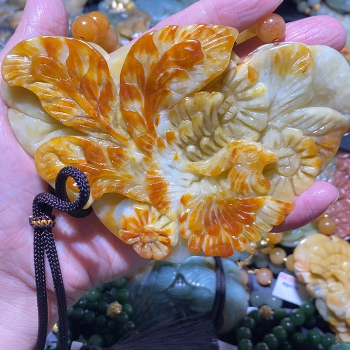 岫玉岫玉吊坠未镶嵌