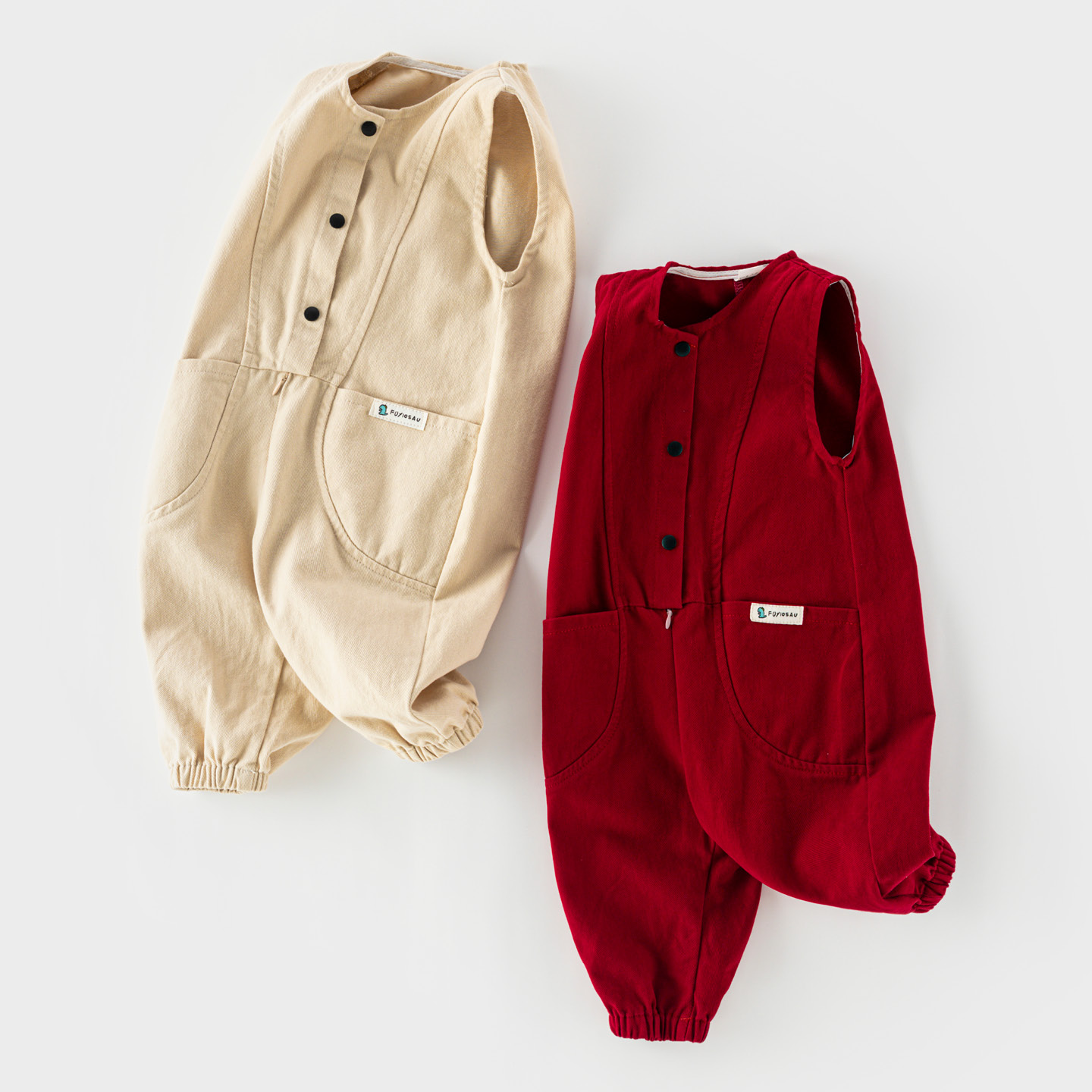 宝宝背带裤春秋新品男宝背心连体衣1-3-5岁婴儿连体裤子秋装7150