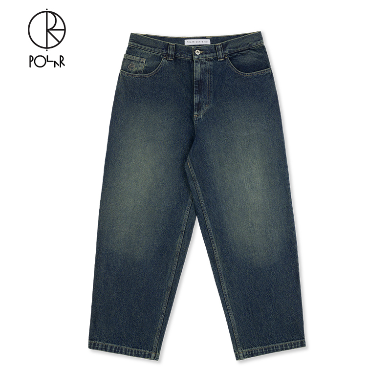 Polar Skate Co Big Boy Pants 街头宽松直筒滑板男女牛仔裤新品