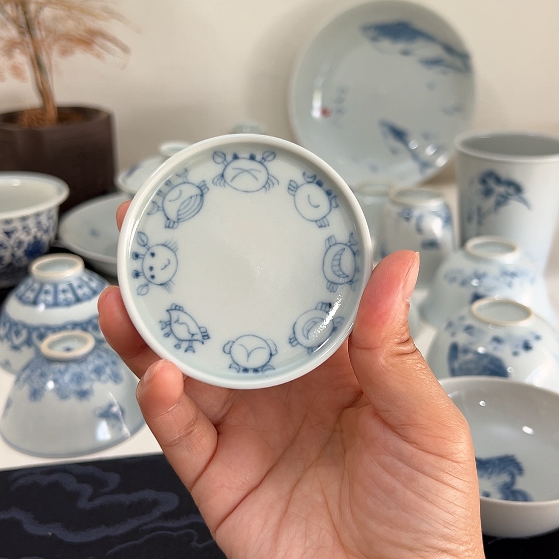 至夏陶瓷手工手绘杯子