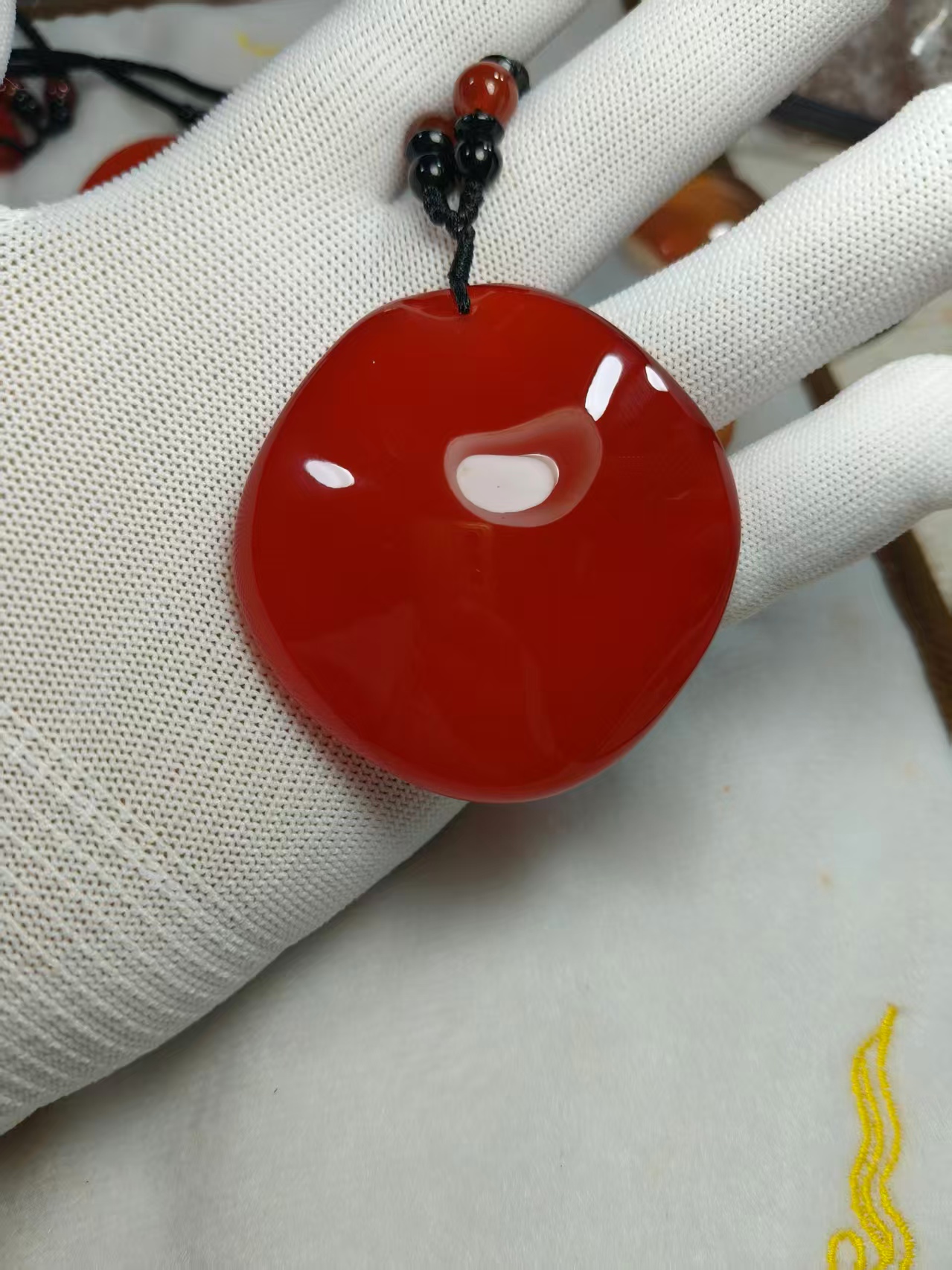 天然青鱼石鱼惊石精磨细抛  46克