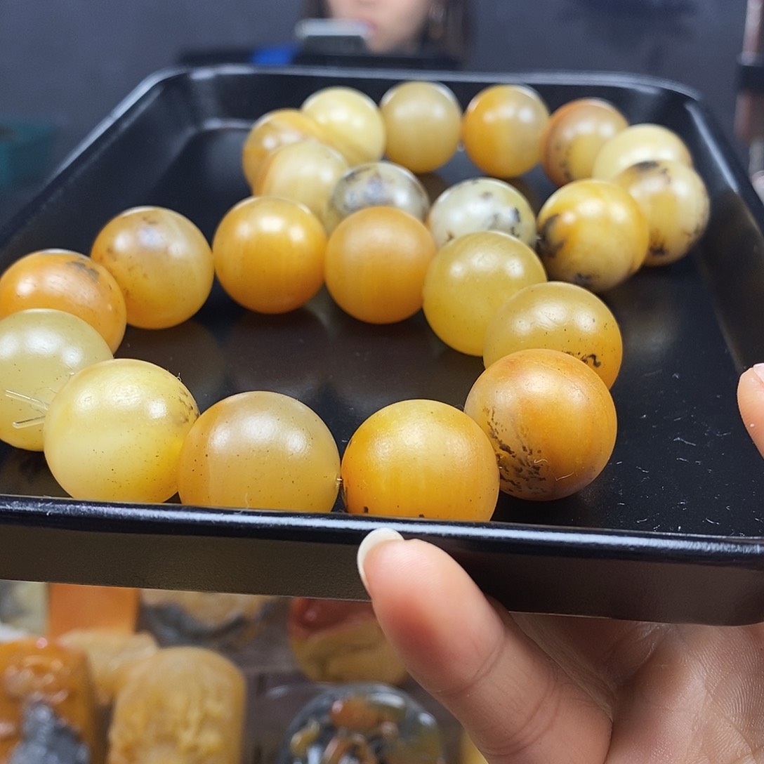 石英质玉手链未镶嵌
