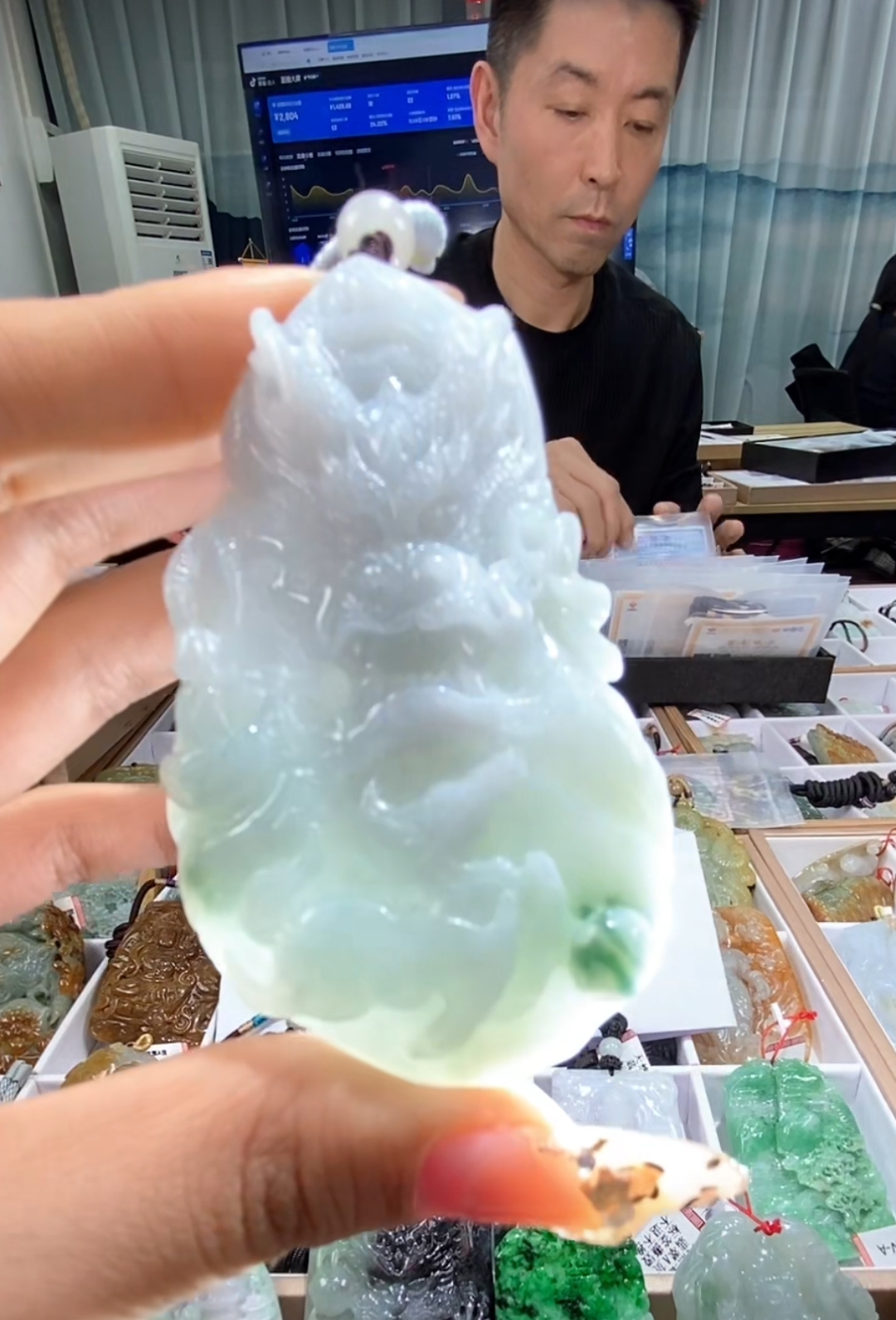 天然缅甸翡翠A货未镶嵌