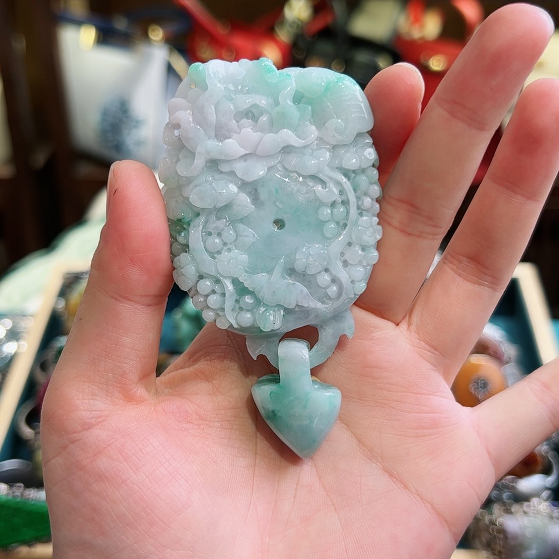 翡翠吊坠(不含链)未镶嵌吊坠