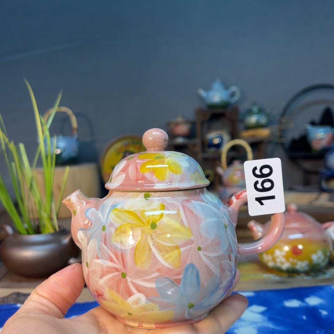 杯素浅陶瓷手工手绘