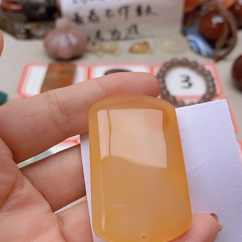 【闪购商品】未镶嵌玛瑙/玉髓珠宝半成品敏*