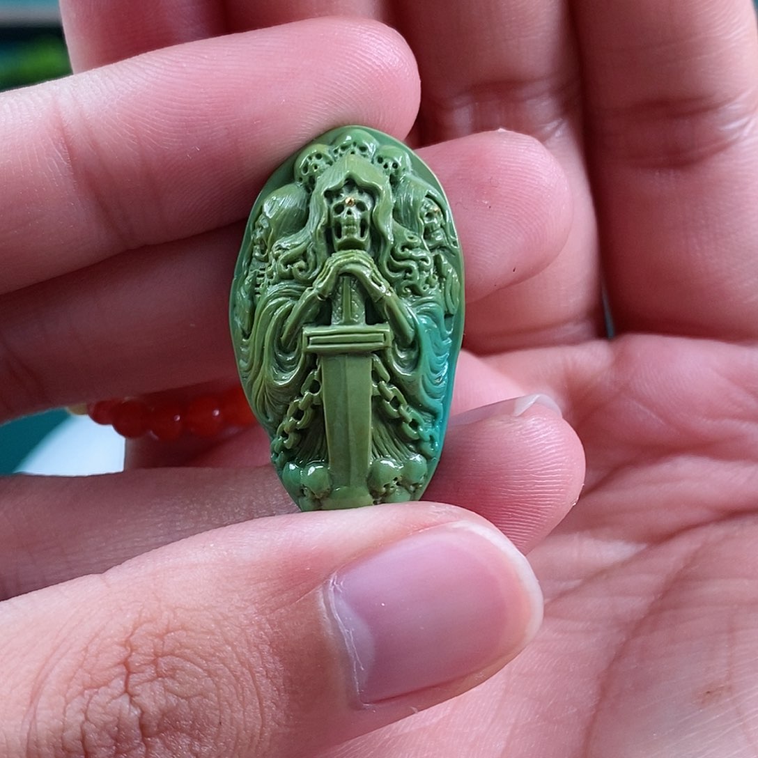 绿松石珠宝奇石未镶嵌