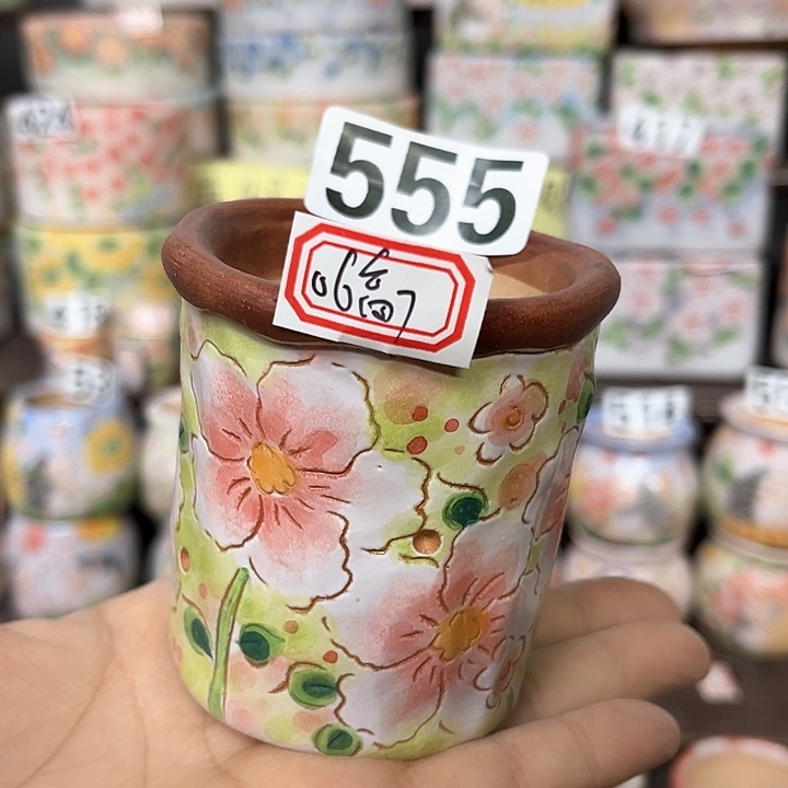 红陶手工多肉植物花盆