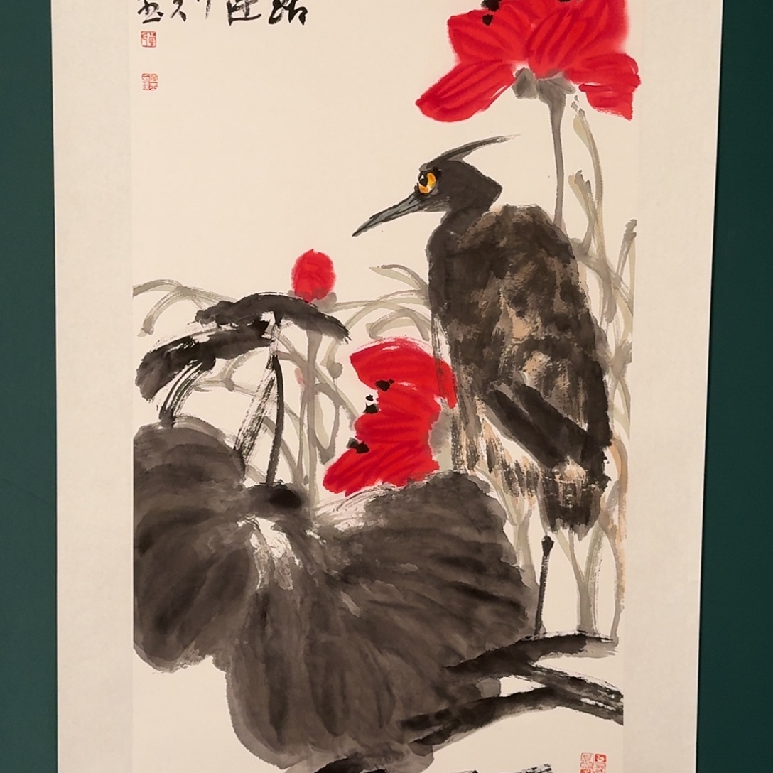 国画单国玉老师的作品