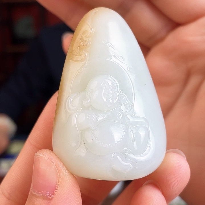 和田玉未镶嵌颈饰定制发货