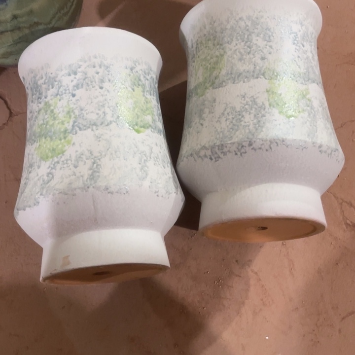 紫砂花盆口径16高度24两只正品