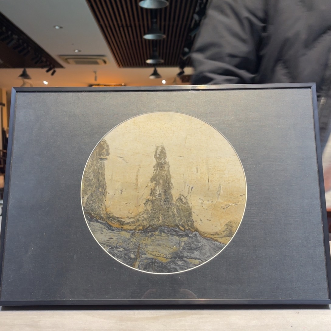 彩石42/29 三峡清江画面石