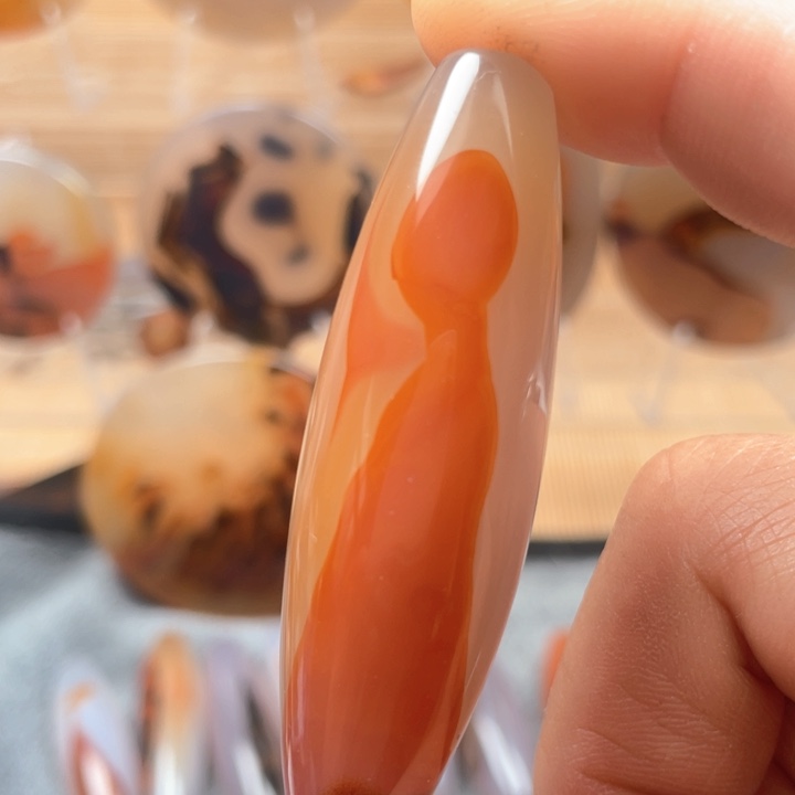 玛瑙/玉髓吊坠(不含链)未镶嵌