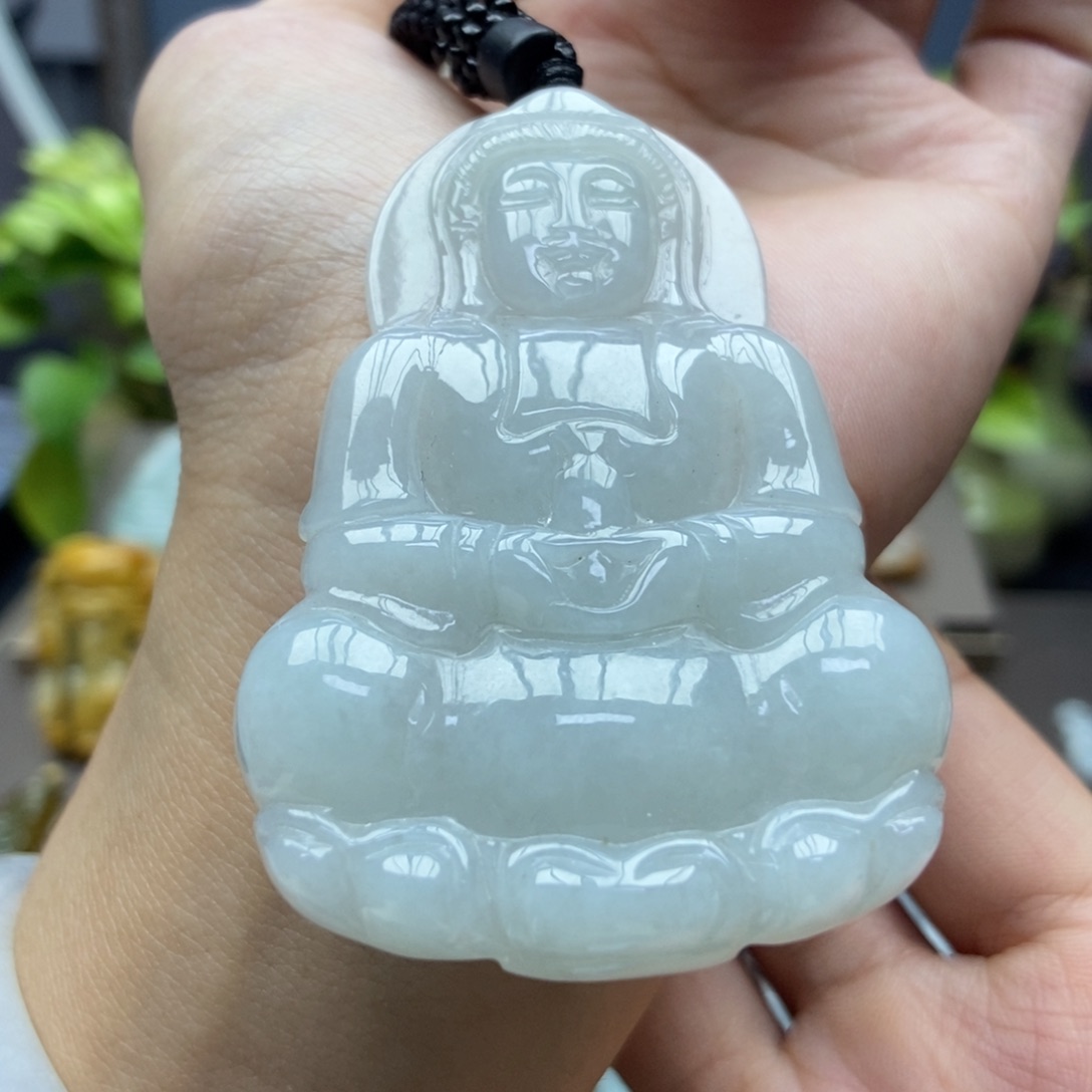 翡翠未镶嵌颈饰吊坠