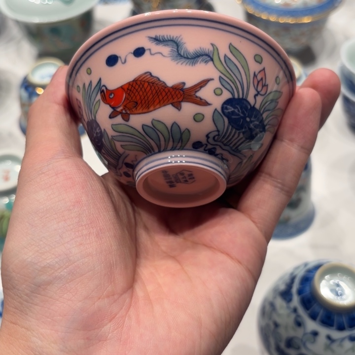 景德镇陶瓷杯子的