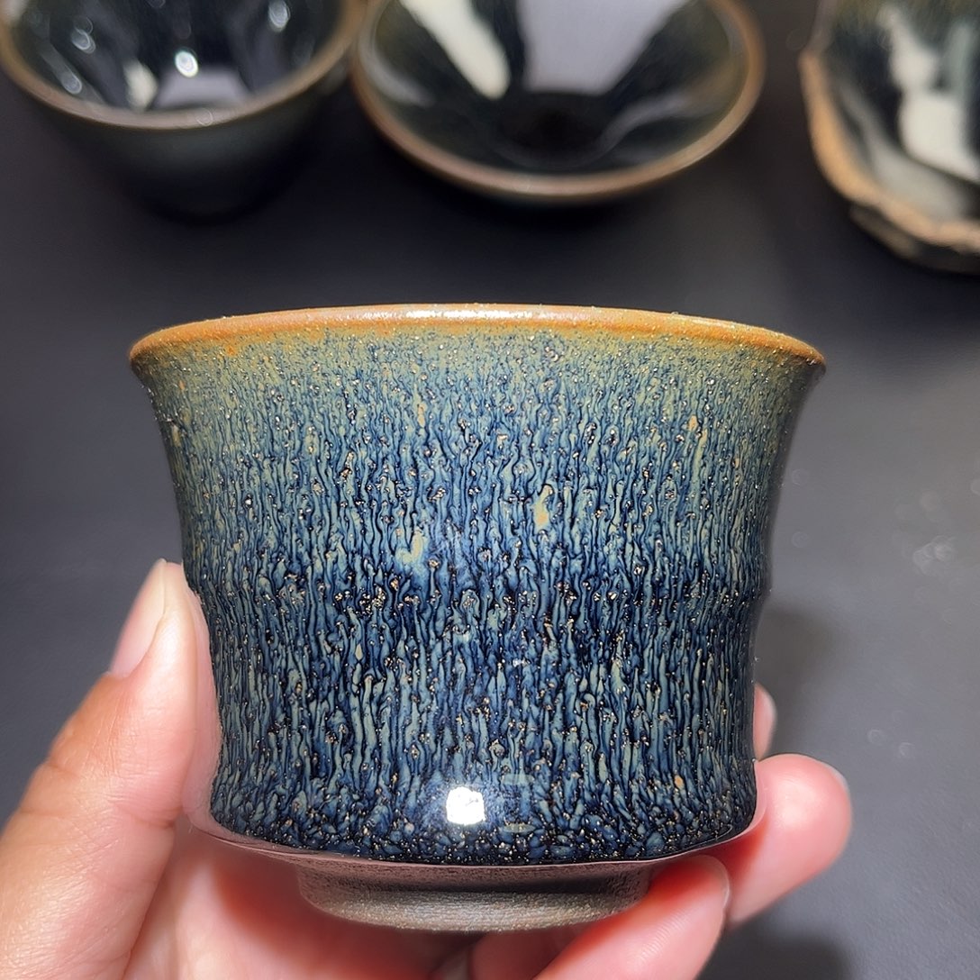 茶盏柴烧主人杯608