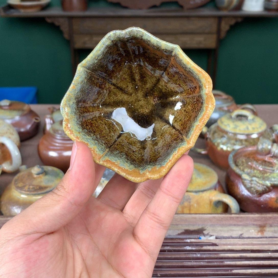 紫砂茶壶纯自然柴烧