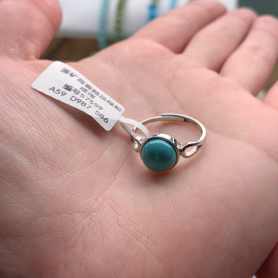 绿松石手链银S925镶嵌